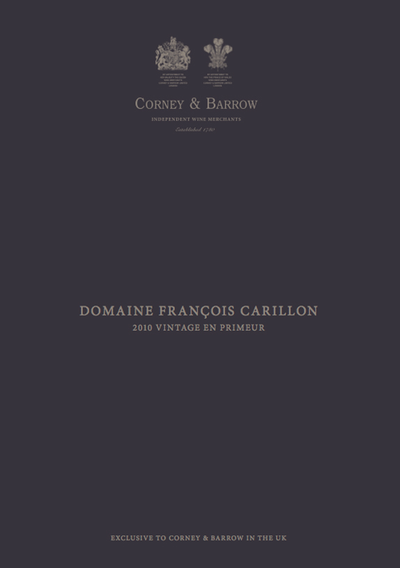 Domaine François Carillon - Corney And Barrow